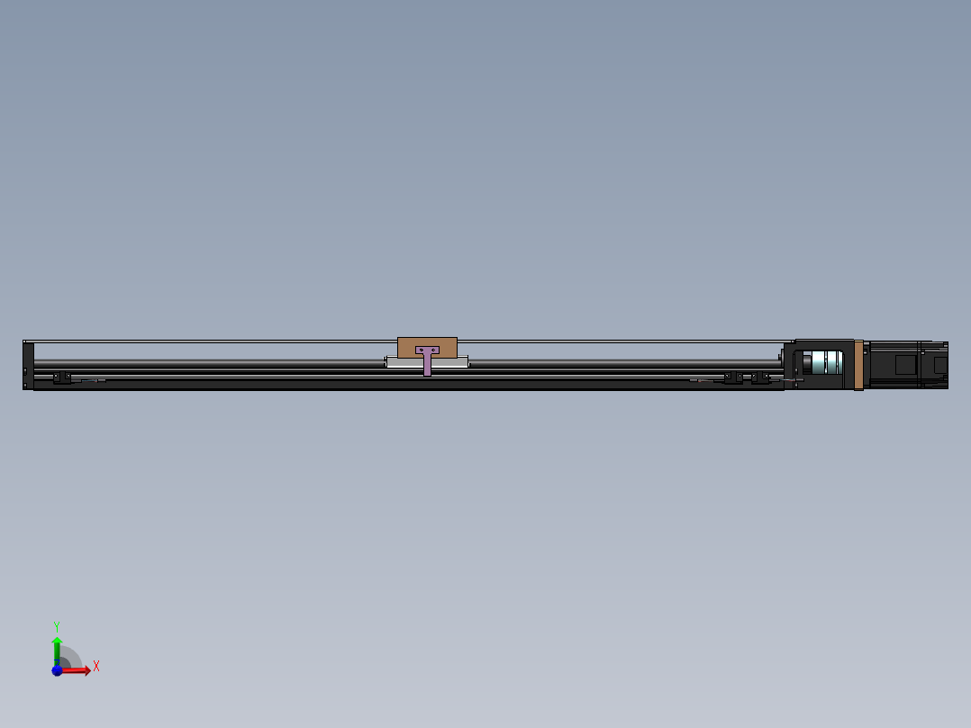 Z26 KK滑台 套前视图