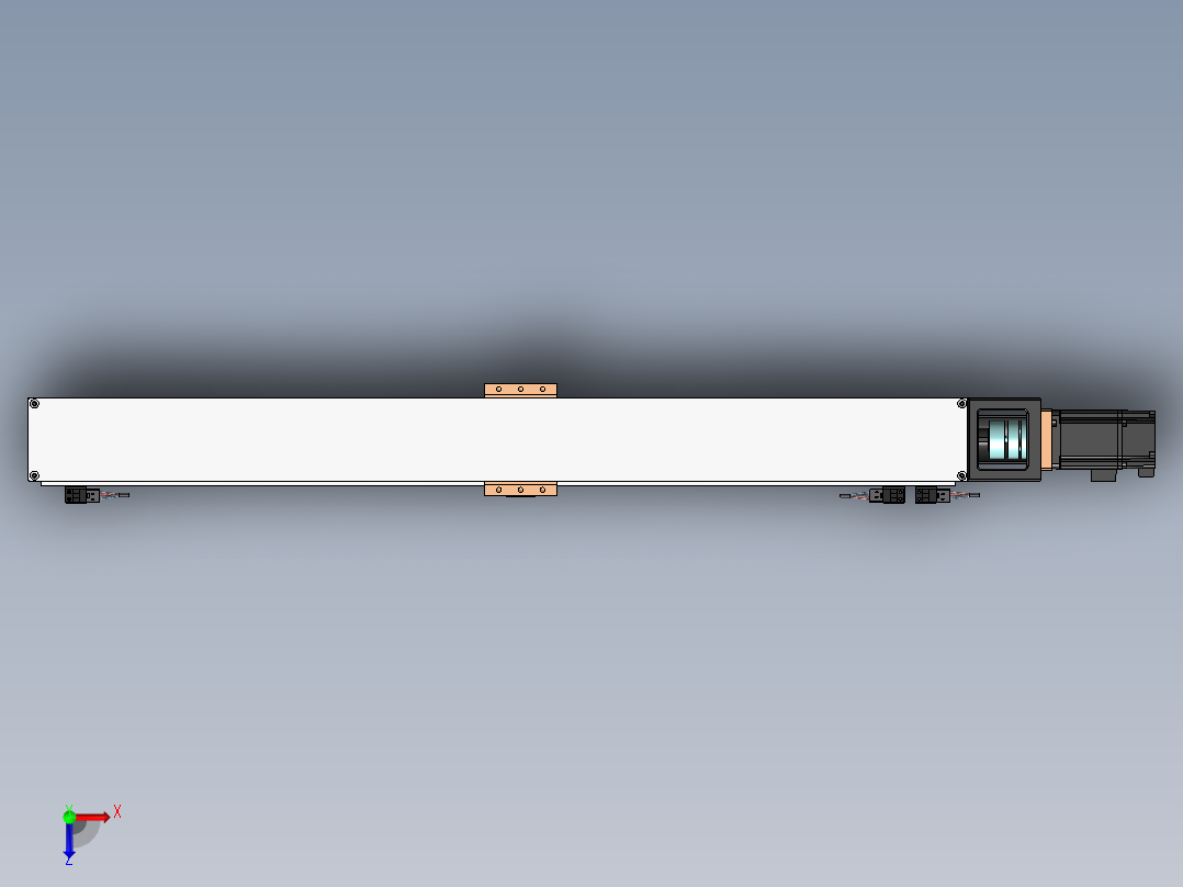 Z26 KK滑台 套俯视图