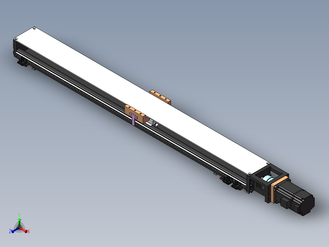 Z26 KK滑台 套正等轴测图