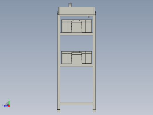 探伤室工作台右视缩略图