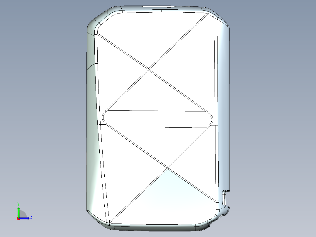 大众车钥匙左视图