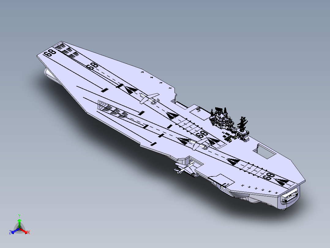 美国海军尼米兹号航母