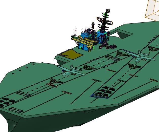 美国海军尼米兹号航母