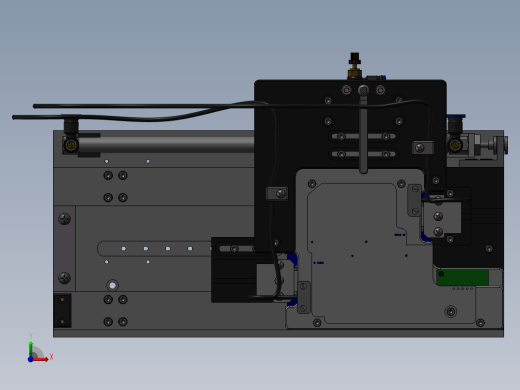 PCB测试夹具设计前视缩略图