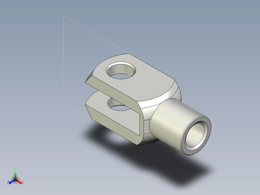 U接頭(不銹鋼)10.,12.,14.,16.,18.-3D多系列多零件图纸模型