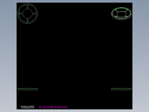 華司10.(A)-2D多系列多零件图纸模型
