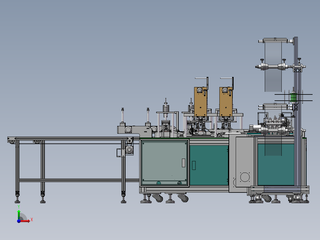 KSD（科圣达）一次性平面口罩前视图