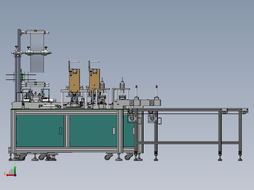 KSD（科圣达）一次性平面口罩后视图