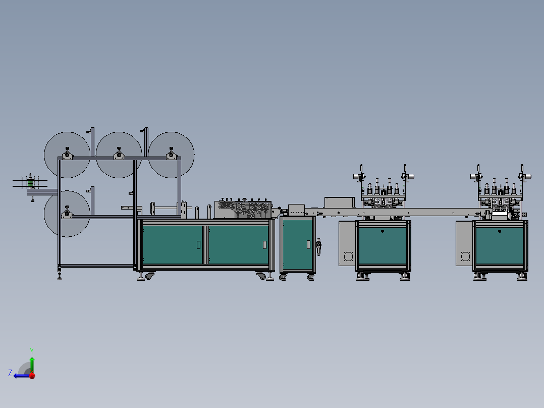 KSD（科圣达）一次性平面口罩右视图