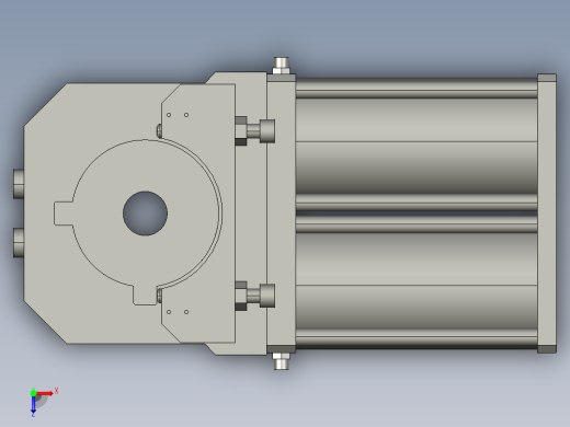 旋转气爪PRC80H-90俯视缩略图