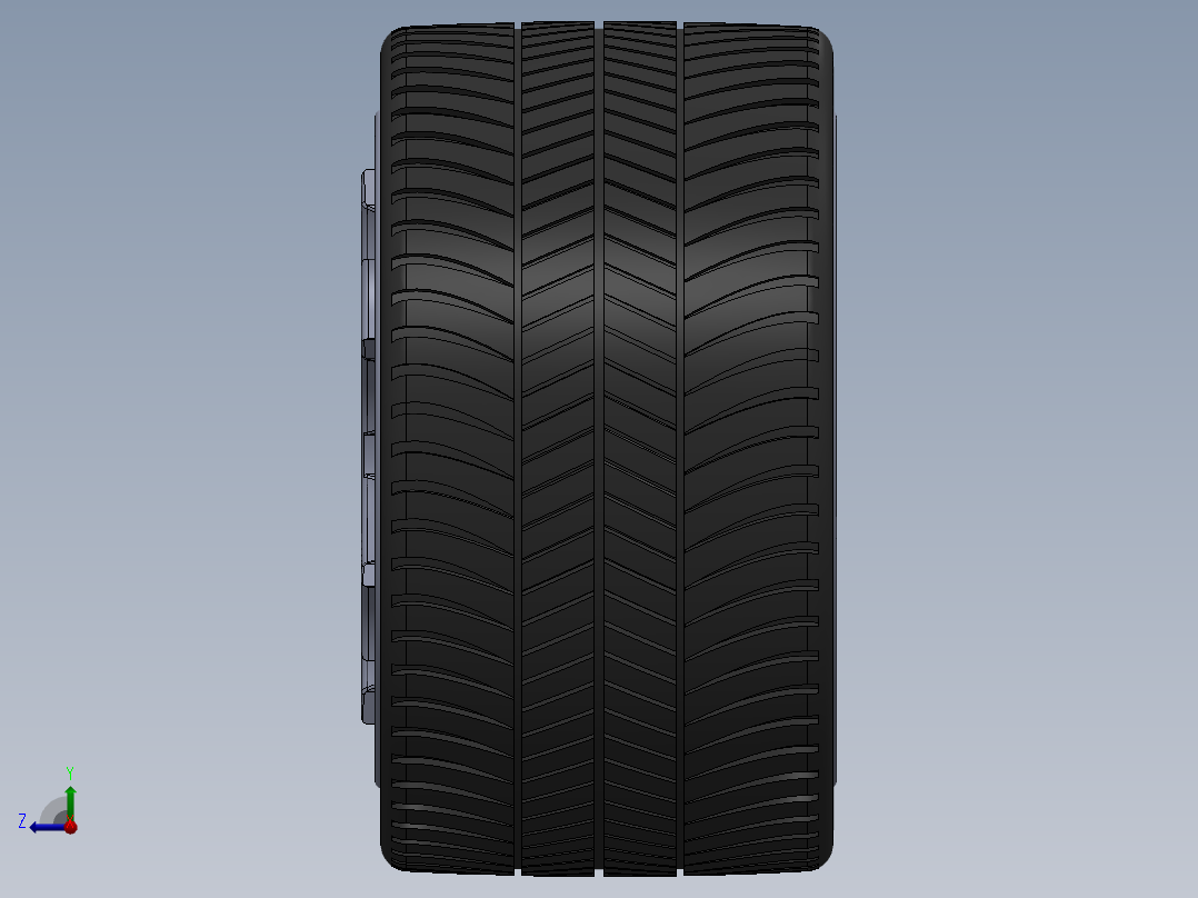 制动器 (37)右视图