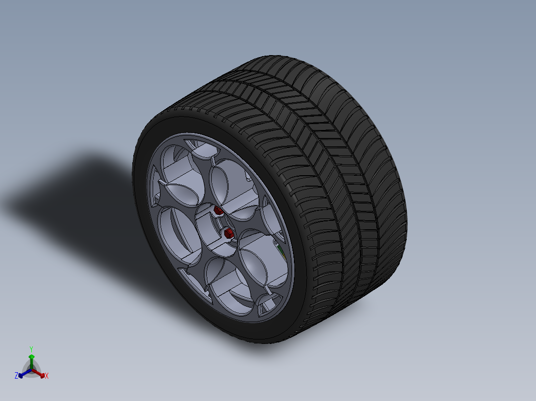 制动器 (37)正等轴测图