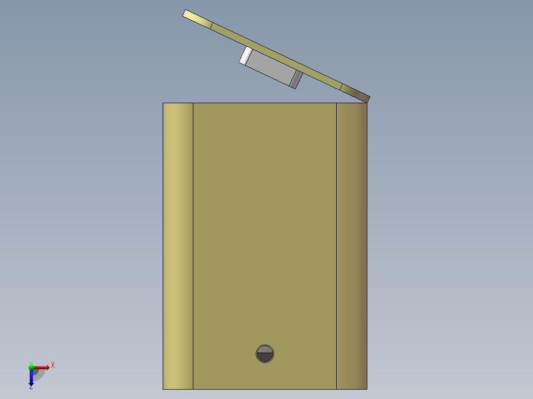 全自动洗鞋机三维SW模型==1006047==350ku俯视图