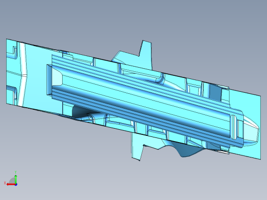 涡轮叶片 - PT Stage---模型格式为 stp后视缩略图