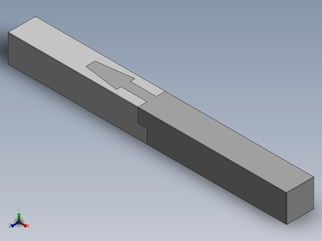 木制接头11正等轴测图