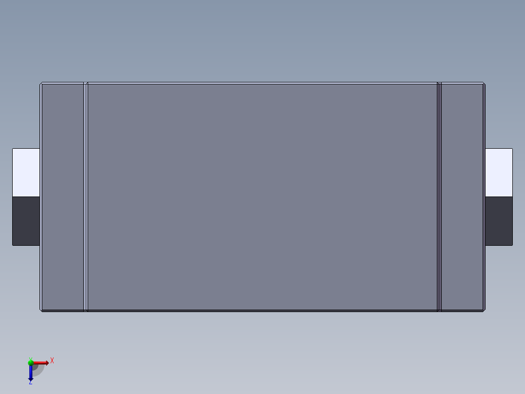 力士乐液压阀-Z2S22通径叠加式液控单向阀俯视图