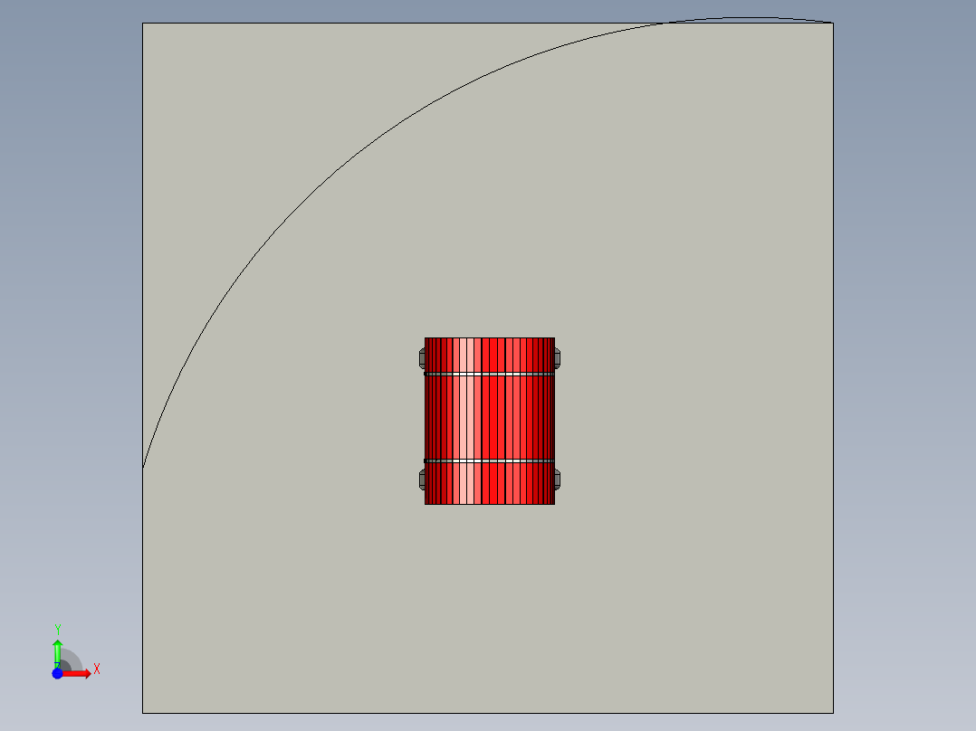 木制户外桑拿房前视图