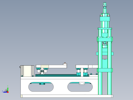 动双工位交叉互转机构右视缩略图