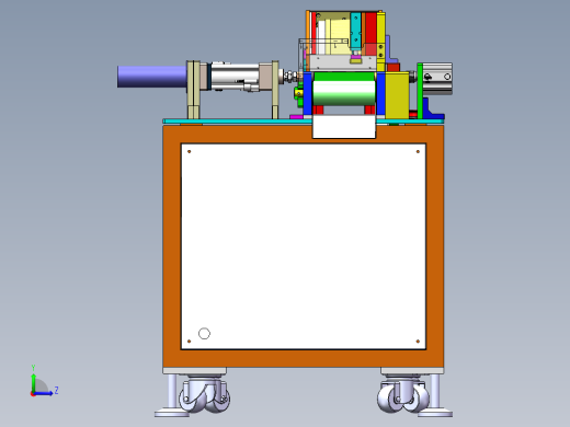 手柄自动压合机左视缩略图
