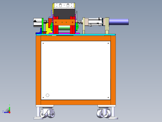 手柄自动压合机右视缩略图