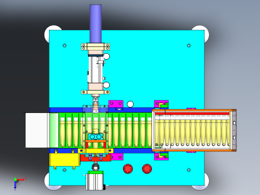 手柄自动压合机俯视缩略图