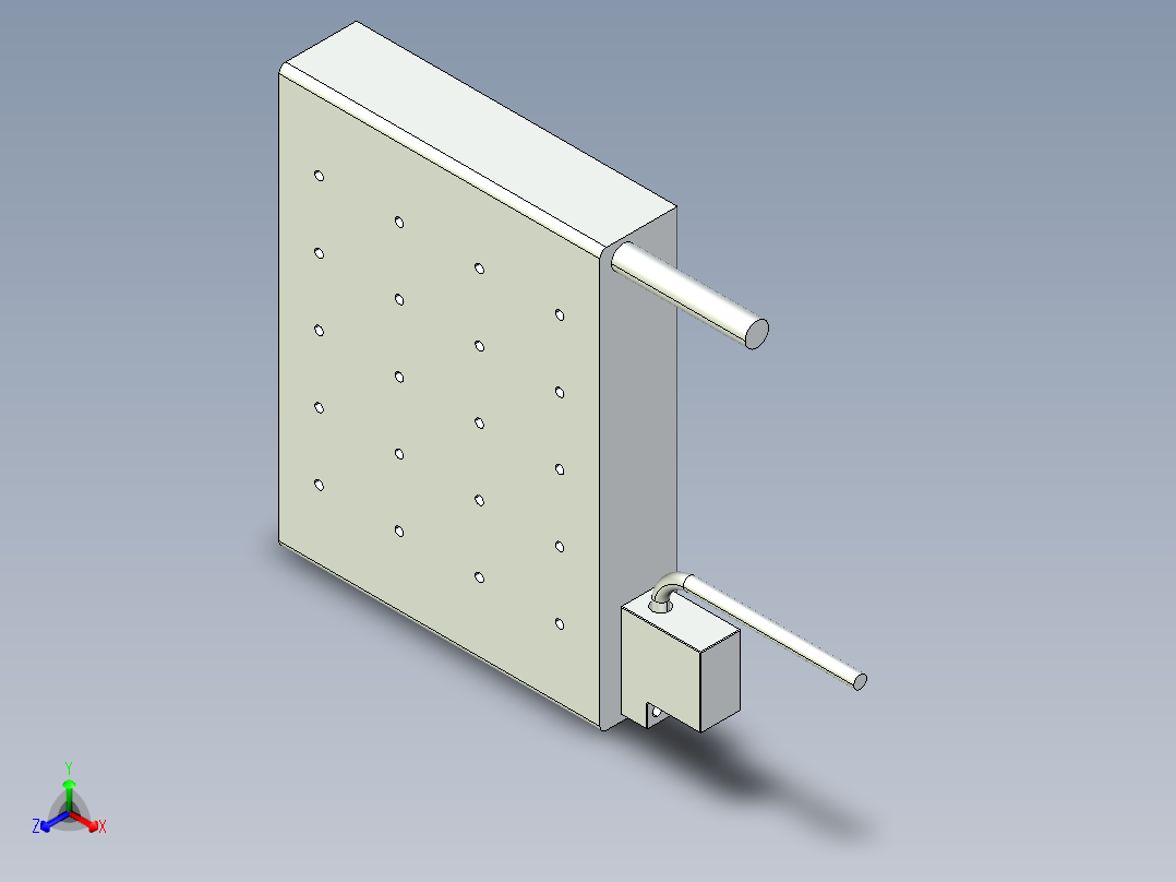 威洛博模组VJM100-B2正等轴测图