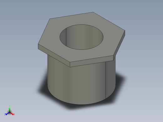 船舶管路系统SeaCor_ReducerBushing_SxSPIG_37J137130_1in x 0.5in