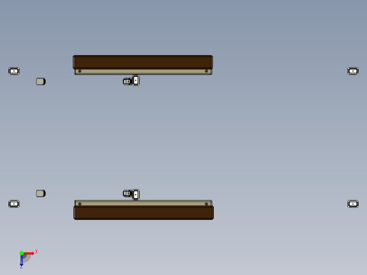 带扶手的躺椅俯视缩略图