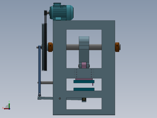 压力机后视缩略图