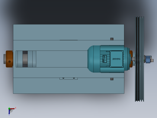 压力机俯视缩略图