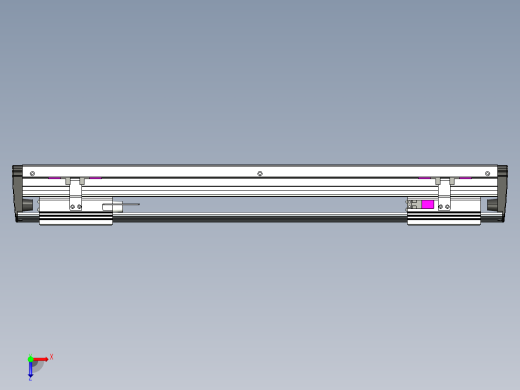 威洛博VL系列3d模型模组2VL17E1Y-S400俯视缩略图