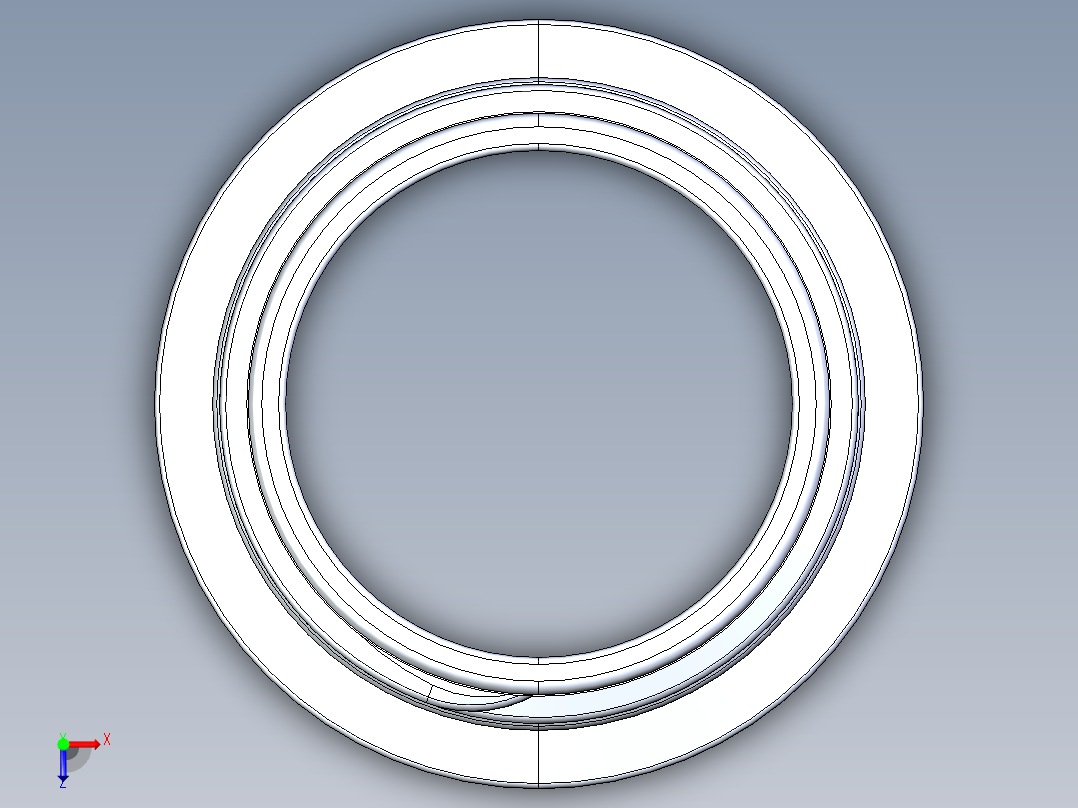 PCO281881宠物颈瓶完成俯视图