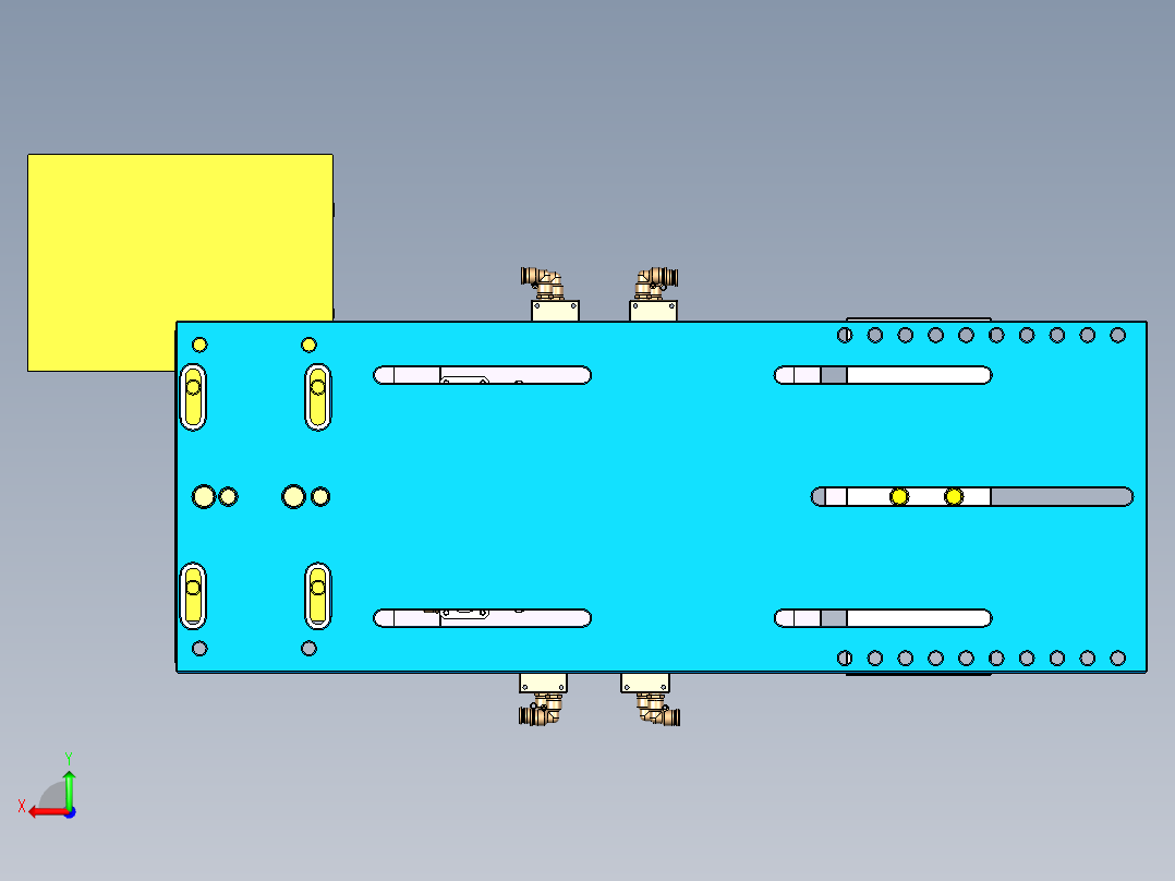 Z581C-笔记本CNC工装夹具三维模型CNC3-1106后视图