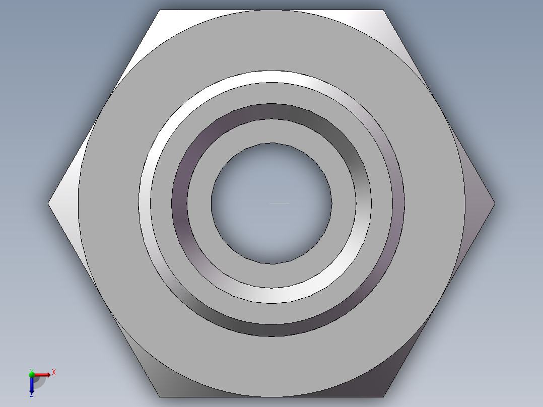 英制管螺纹ED密封、1DB-22-12WD非标俯视图