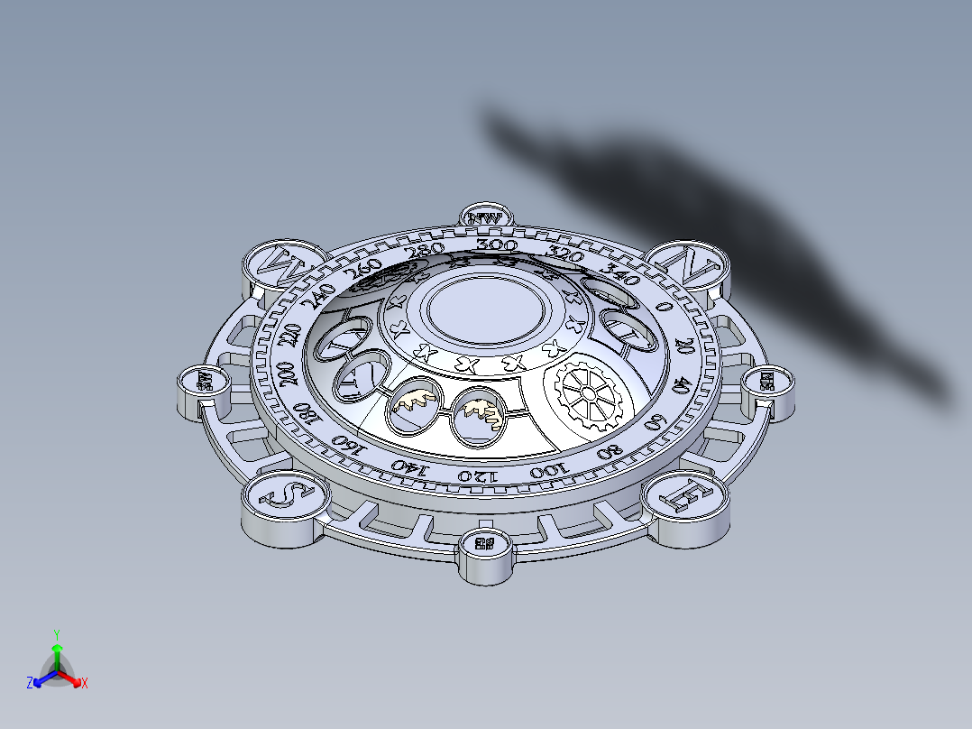 钟表、表(2)正等轴测图