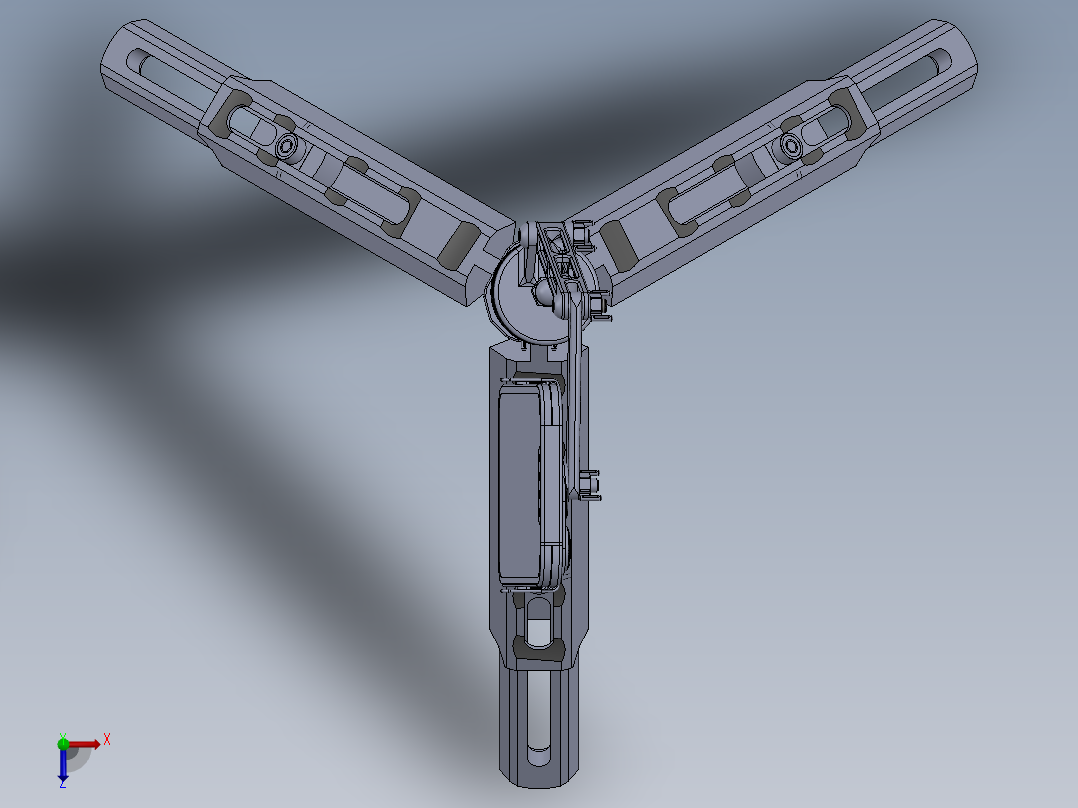 三脚架(22)俯视图