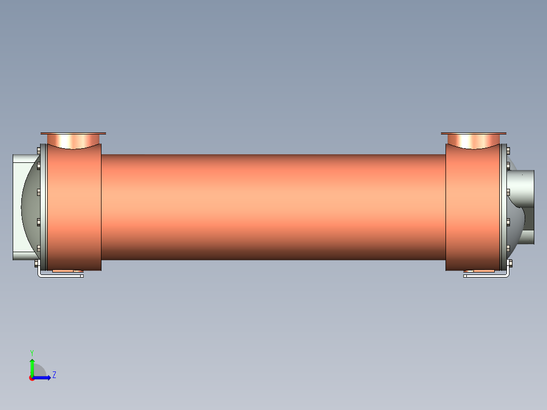 B2005346-热交换器左视图