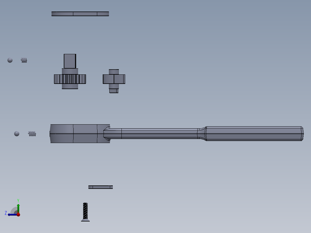 扳手、工具(37)右视图