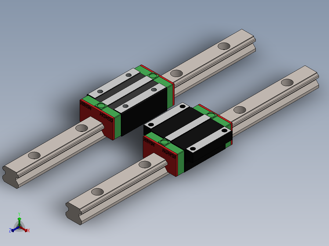 上银直线导轨滑块