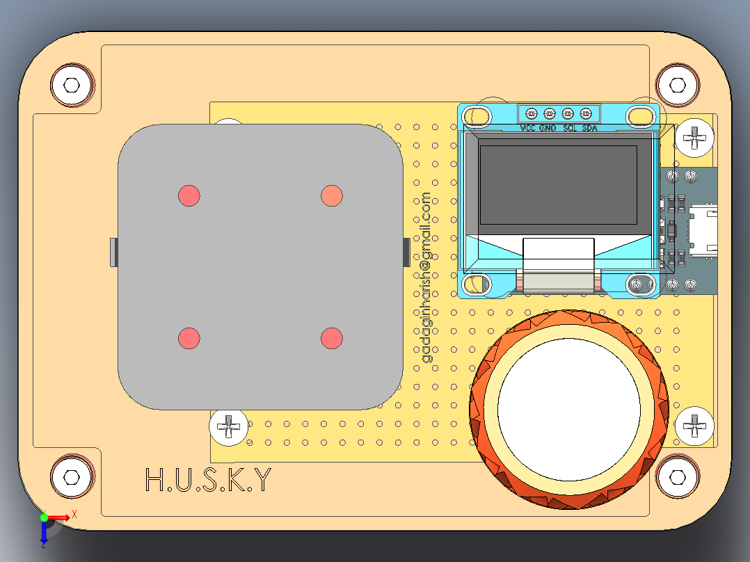 husk y 23俯视图