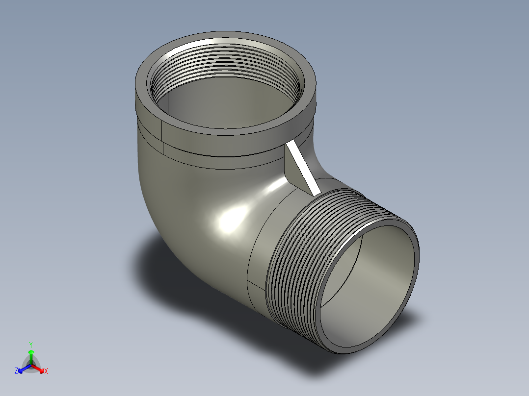 螺纹管弯头-等径内外丝 DN65