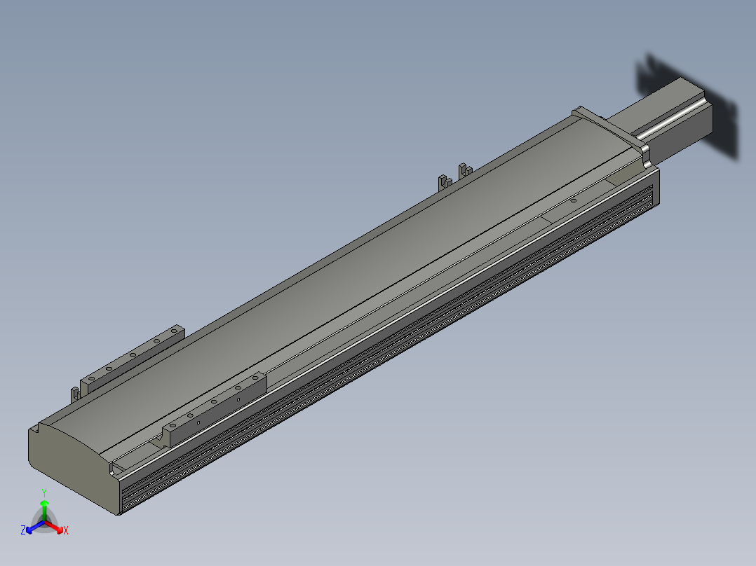 TL135-L10-S500-BD-SX400W正等轴测图