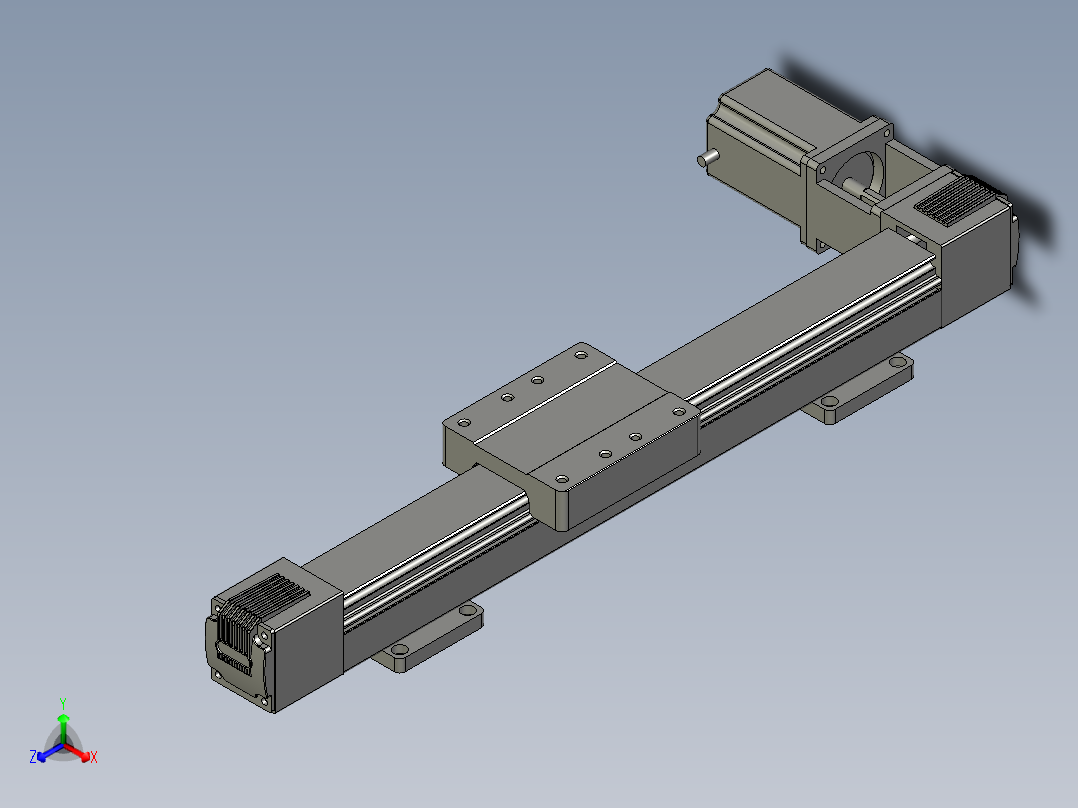 JD45C同步带模组主视图