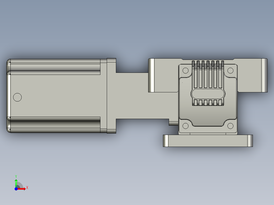 JD45C同步带模组前视图