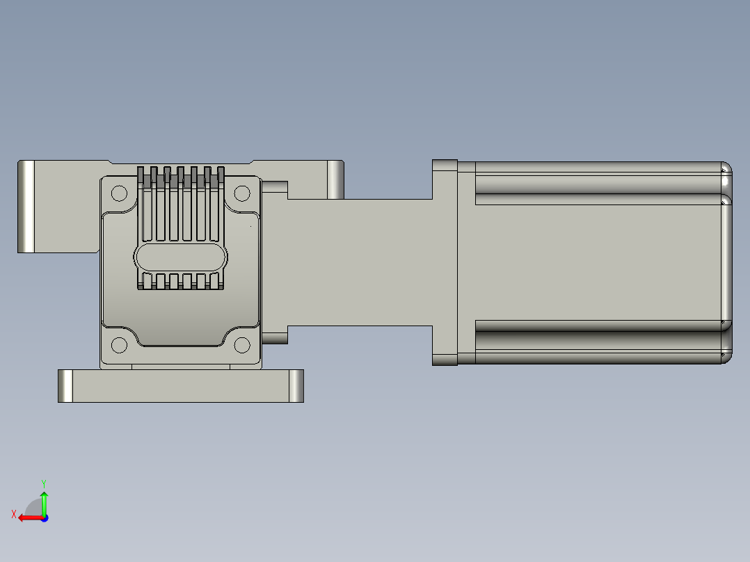 JD45C同步带模组后视图