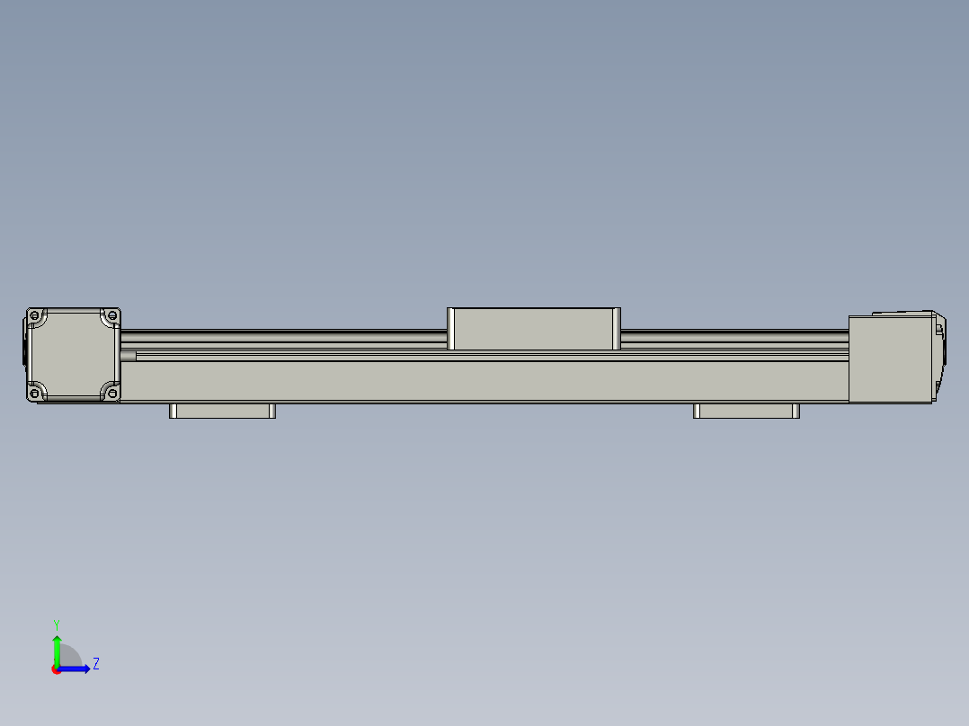 JD45C同步带模组左视图