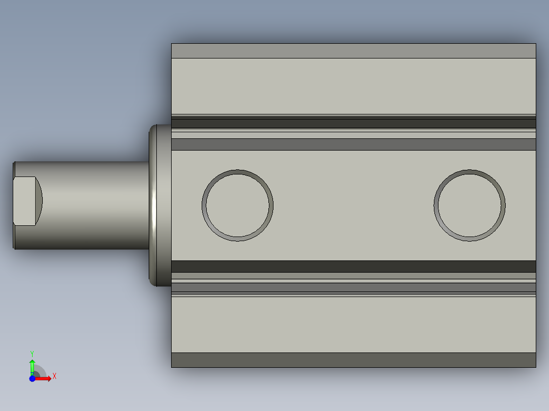 SDA32x15S(0)+()前视图
