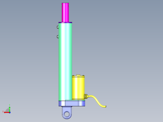 大行程推杆电机后视缩略图
