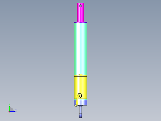 大行程推杆电机左视缩略图