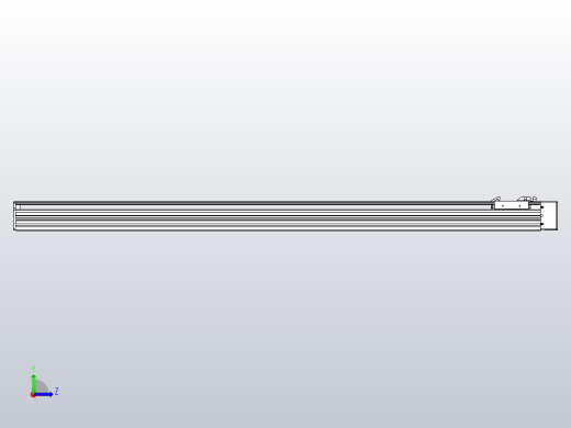 日规模组半封闭丝杆TPA-HNR-85S-1610-L1100-MR-Y-P20-N3左视缩略图